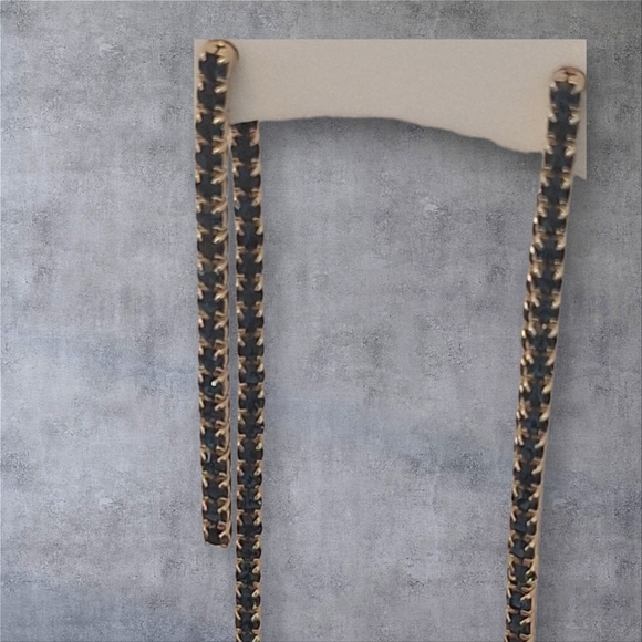 Blue and Gold Timeless Earrings - Picture 4 of 8